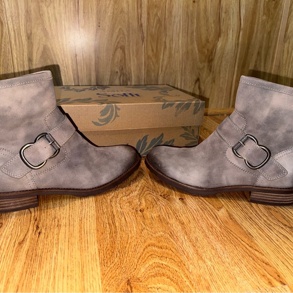 NEW Sofft Brie ankle boot, Rock grey. Size  7.5 - Picture 5 of 11